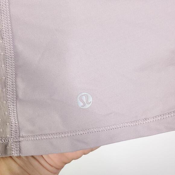 Lululemon Top Womens Medium Racerback Mesh Sides Workout Gray Casual Athleisure - Picture 5 of 8